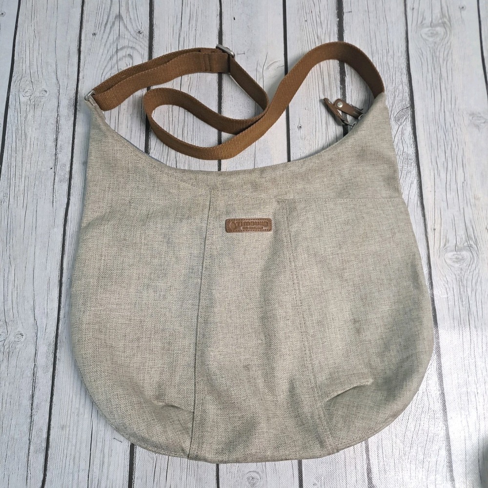 Timbuk2 Valencia Hobo Style Shoulder Bag Crossbody Bag Beige